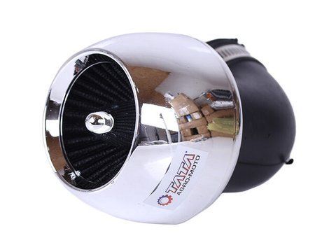 Filtru sport "Turbo" crom &Oslash;38 mm 90&deg; - AM
