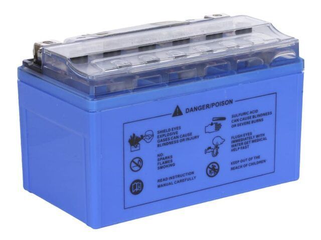 Acumulator cu gel YTX7A-BS 7AH 150*87*94 mm albastru, CU DISPLAY TTG - OUTDO
