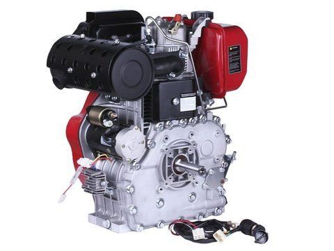 Motor 1100FE - diesel (cu pană diametru 25 mm) (15 CP) cu electromotor de pornire