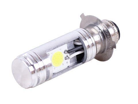 Bec de far LED 2 cristale 3 pini P15D-25-3 LED - AM