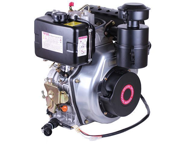 Motor 192FE - diesel (cu pană diametru 25 mm) (14,8 CP) cu electromotor de pornire