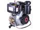 Motor 192FE - diesel (cu pană diametru 25 mm) (14,8 CP) cu electromotor de pornire