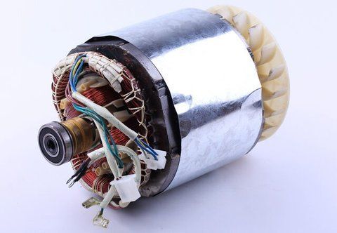 Статор с ротором в сборе 5 KW, однофазный, медь - GN 5-6 KW