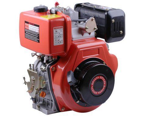 Motor 186FE - diesel (cu pană diametru 25 mm) (9 CP) cu electromotor de pornire TT