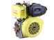 Motor 1100FE - diesel (cu caneluri diametru 25 mm) (15 CP) cu electromotor de pornire YBX