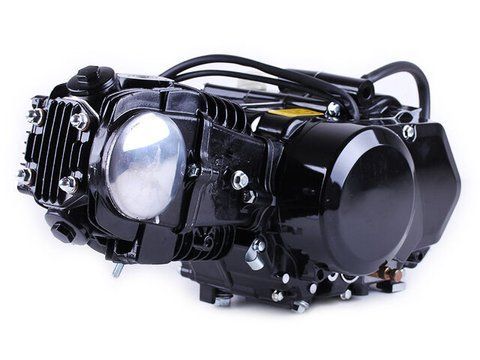 Motor 110CC - Delta/Alfa/Activ, mecanic + carburator - fără electromotor de pornire, BLACK - TT AGRO MOTO LUX